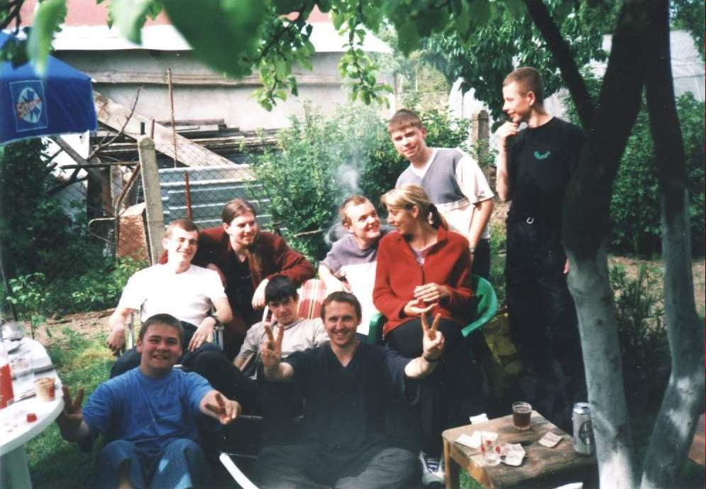 teedy, Andrrew, Mandi, kubiczek, Piter21, Stich, Agatka22, stoją: crouch3r, kondzio